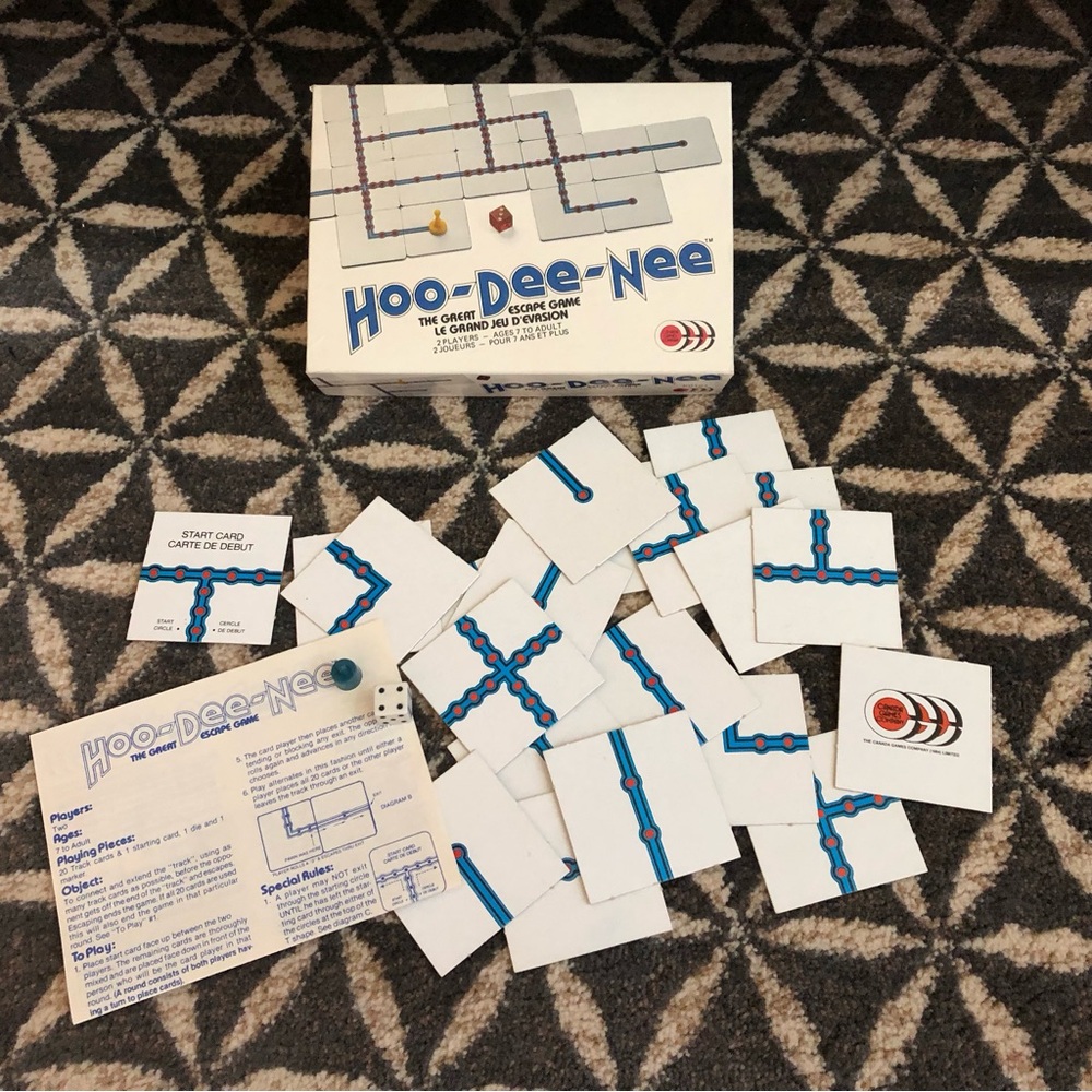 80's "Hoo-Dee-Nee" Game - Great Escape Game - 2 players - 7 to adult - Boardgame